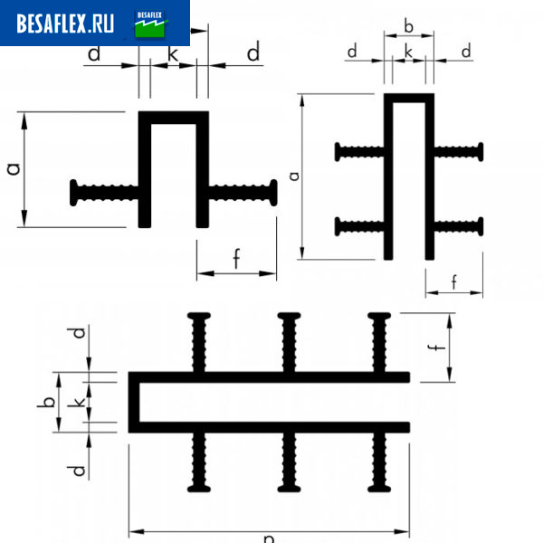 Гидрошпонка-Besaflex-FV