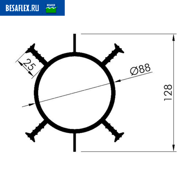 Гидрошпонка-Besaflex-S1